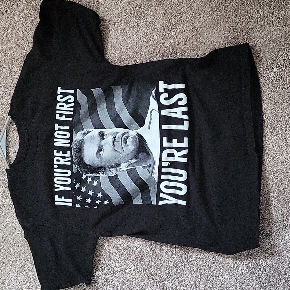 Black T Line Ricky Bobby Medium Tee